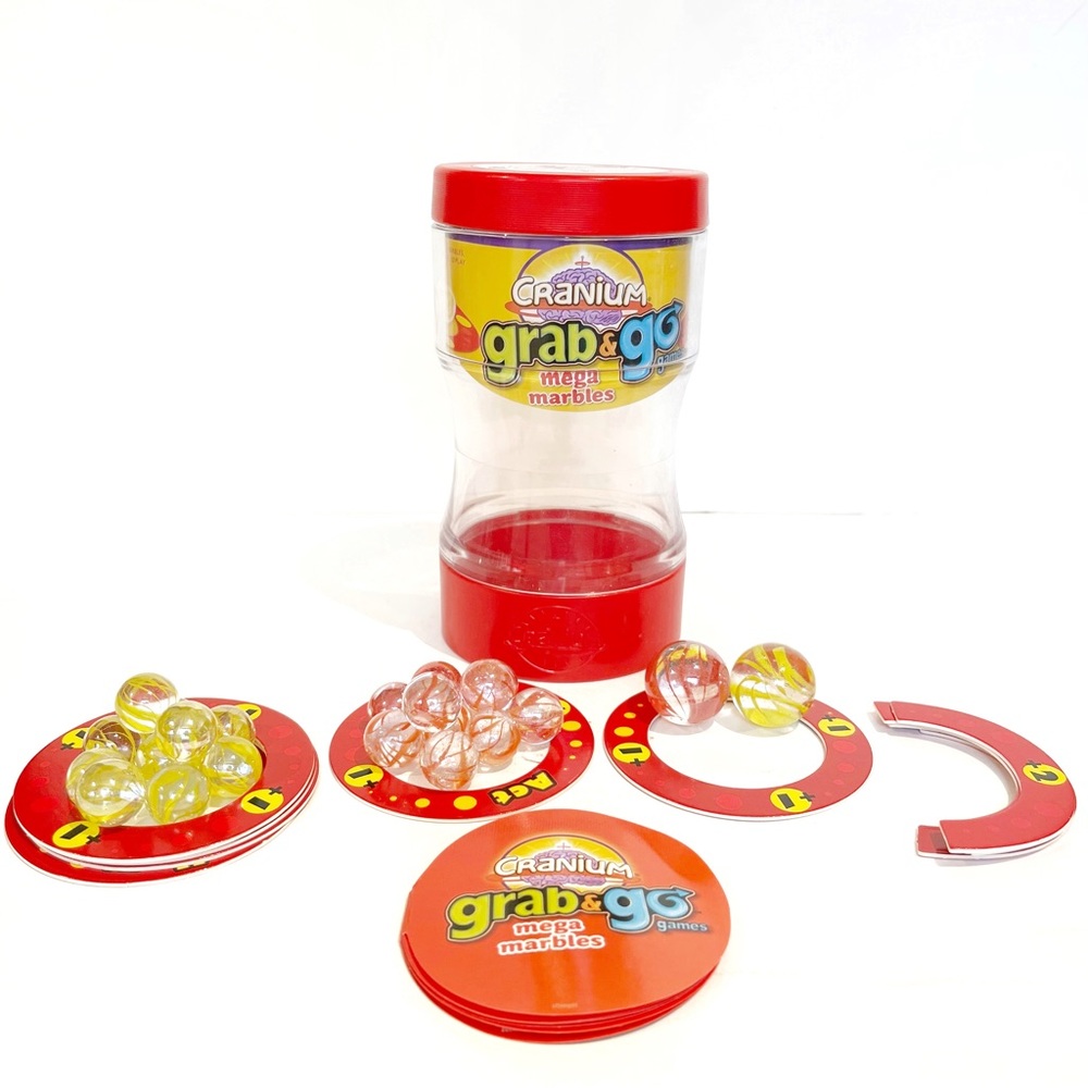 Cranium Grab and Go Games Mega Marbles Learning Toy Skills Portable Board Game